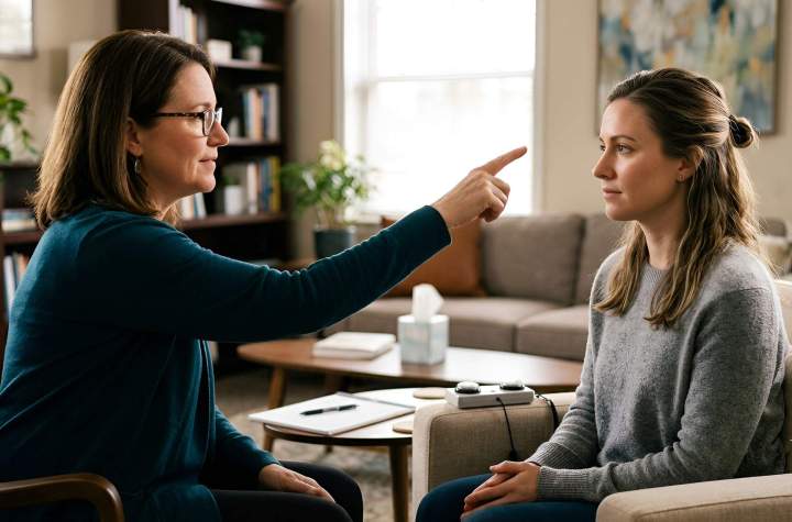 Traitement des traumatismes par la stimulation sensorielle alternée